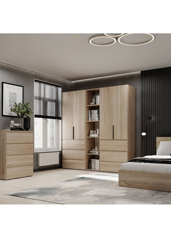 Шафа розпашна комбінована №6 Light 2000x500x2200 (LTK0613000000) Art In Head (342323496)