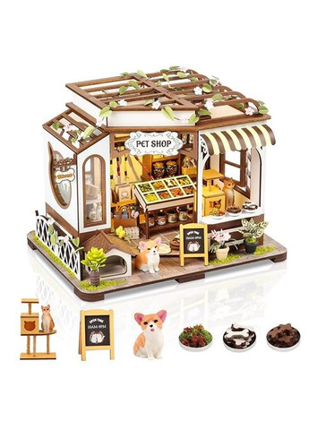 Румбокс Зоомагазин інтерьерний конструктор Pet Shop TSZH218 No Brand (362452743)