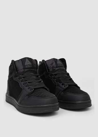 Черные всесезонные кроссовки мужские зимние на меху,, 248rh1010 Paliament