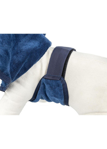 Пальто для собак, мікрофліс, темно-синій, XS, 25см Happet (357074849)