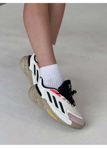 Рожеві Осінні кросівки чоловічі adidas ozelia grey pink адідас озелія No Brand