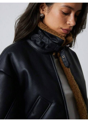 Минималистичная дубленка-авиатор — ЗАМЕР В ОПИСАНИИ DK/DL Мода без кордонів (370169325)