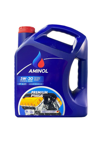 Автомобильное моторное масло Premium PMG6 5W30 5л Aminol (365966537)