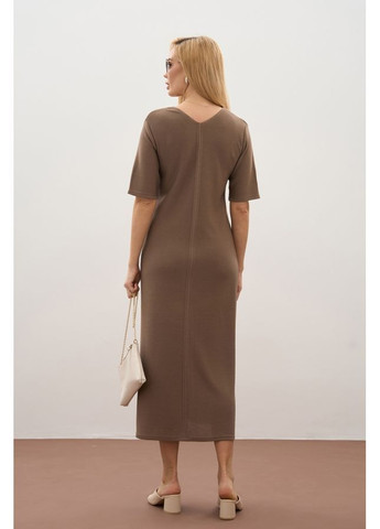 Кавова сукня 2854 капучіно Triko Bakh