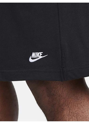 Чоловічі Шорти M CLUB KNIT SHORT Чорний Nike (367591016)