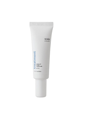 Филлер для быстрого восстановления структуры поврежденных волос с гиалуроновой кислотой 30 мл Scalp (313436649)