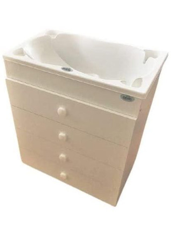 Комод со пеленающим столиком и ванночкой САМ ASIA, цвет натуральный (C916006C240) CAM (307836275)