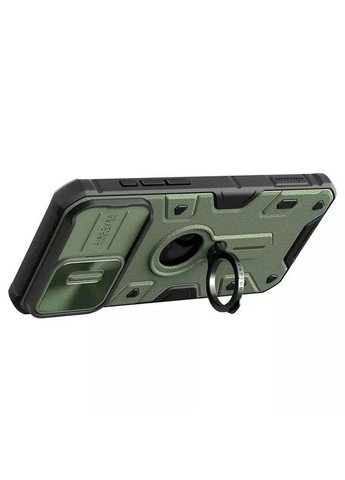TPU+PC чехол CamShield Armor (шторка на камеру) для Apple iPhone 15 Pro Max (6.7") Nillkin (291878671)