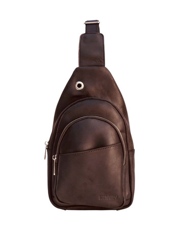 Мужской слинг из кожи коня коричневого N9008KGC Newery (303830653)