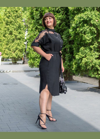 Чорна плаття 14315-1 Alenka Plus