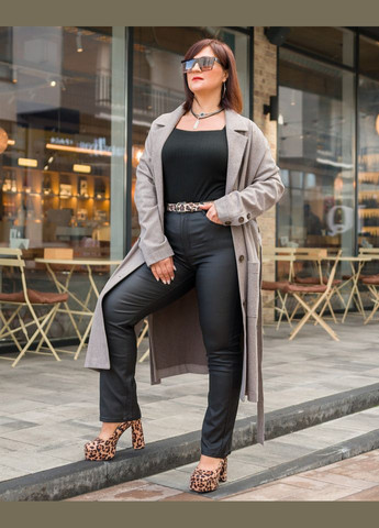 Кофейный демисезонный кардиган Alenka Plus