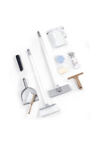 Игровой набор Тележка для уборки Ровента с ручным пылесосом и аксессуарами (7600330326) Smoby Вiзок для прибирания Ровента з ручним пилососом та (364659607)