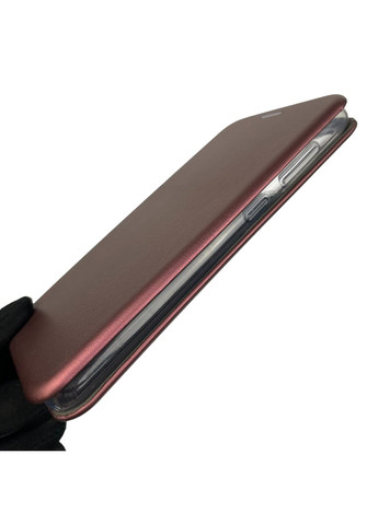 Чехол-книжка для Galaxy S21 FE SM-G990B с подставкой на самсунг с21 фе бордовая gd1 Samsung (366023039)