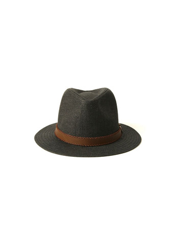 Шляпа федора женская бумага черная BATTY LuckyLOOK 817-655 (289478332)