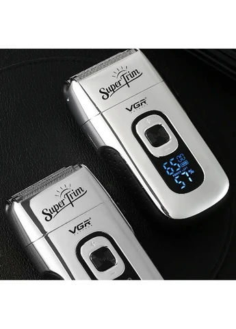 Електробритва V-332 Silver, подвійне лезо, XPRO (45693-V-332 SILVER_540) VGR (392928542)