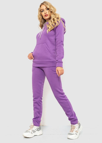Спорт костюм женский на флисе, цвет фиолетовый, Ager (271838487)