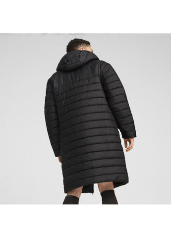 Чорна демісезонна куртка fc shakhtar donetsk bench jacket men Puma
