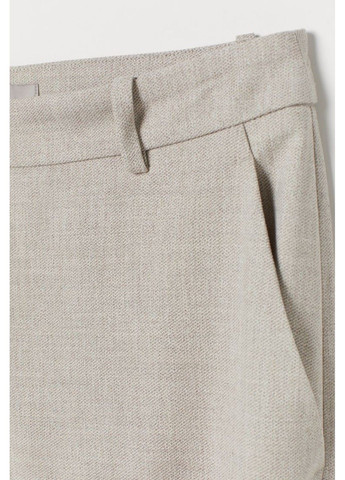 Женские классические брюки-сигареты Н&М (57033) S Светло-бежевые H&M (292784495)
