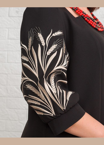 Чорна плаття 14492 Alenka Plus