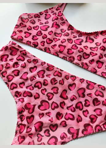 Рожевий жіночий комплект нижньої білизни Simply sexy