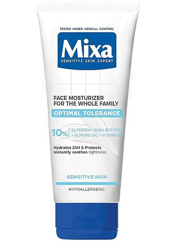 Крем для кожи чувствительного лица для всей семьи Optimal Tolerance 100ml (841061-38310802) Mixa (368654770)