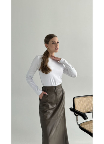 Спідниця з екошкіри No Brand (369502126)