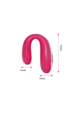 Рожевий вібратор минетниця Pretty Love USB - Вібратори No Brand (288538469)