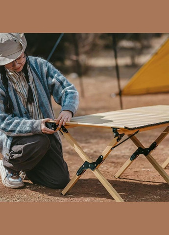 Стіл розкладний CNK2300JU010 S бежевий 6976023926938 Naturehike (316518583)