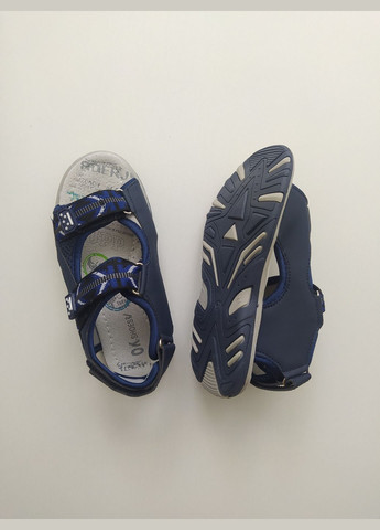 Синие детские сандалии 28 г 17,6 см синий артикул б191 Jong Golf