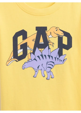 Жовта літня футболка Gap