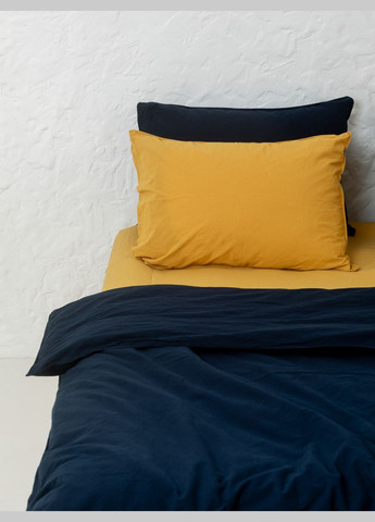 Комплект білизни із вареної бавовни Brave євро, Простирадло з резинкою 200х200 Leglo (300370602)