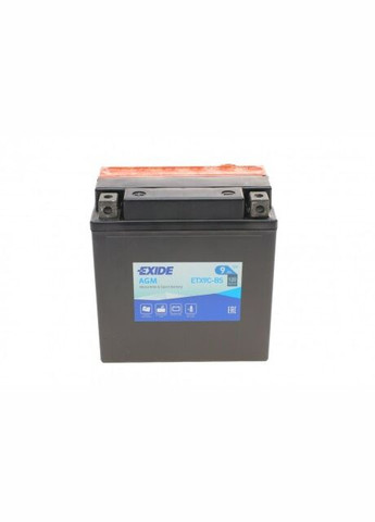 Акумулятор 9Ah-12v AGM (135х75х139), L, EN120 ETX9C-BS C.I.U Exide (345768131)