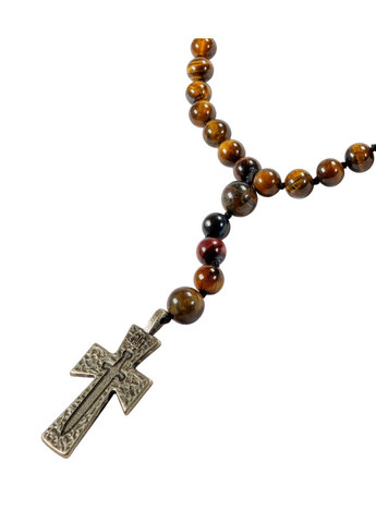 Вервица для молитвы "Меч", Тигровый глаз, Бычий глаз, Соколиный глаз Fursa fashion (369127937)