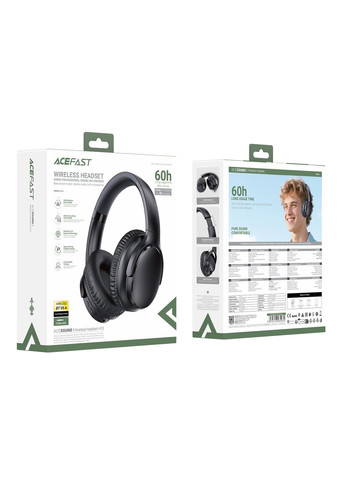 Бездротові накладні навушники wireless headset (6974316284932) Acefast H10 (367268569)