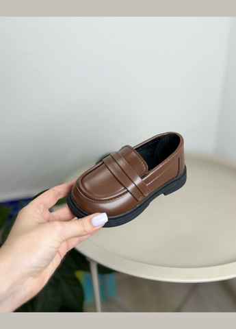 Туфлі дитячі класичні коричневі 1354 No Brand (316531663)