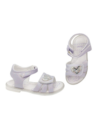 Сиреневые повседневные босоножки Tom.M на липучке