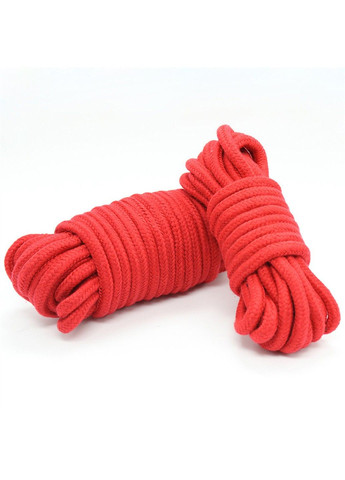 Красная веревка шибари для связывания и бондажа 10 метров We Love (284279424)
