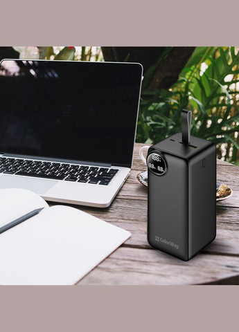Powerbank LCD 50000 mAh Black (CW-PB500LPA4BK-PDD) Colorway (306581993)