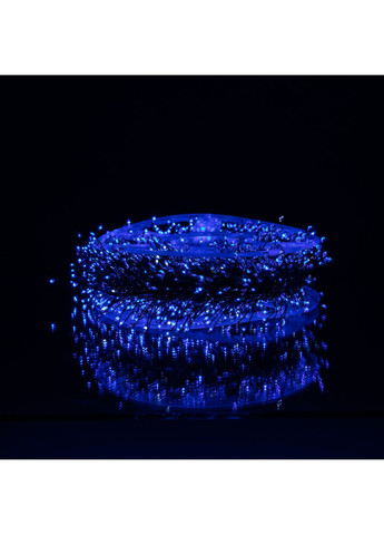 Гирлянда-нить Роса Хвойная лапа 3000 LED 100 метров зеленая нить, синий GarlandoPro (367983871)