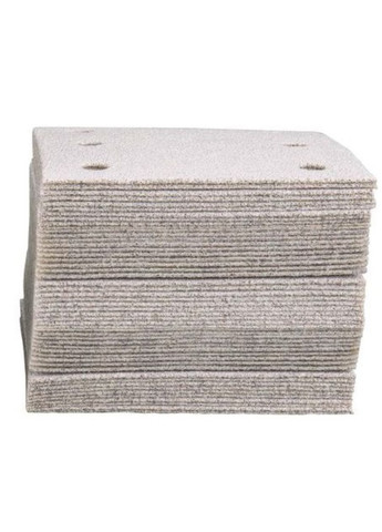 Набор шлифовальной бумаги P42569 (114х102 мм, 6 отверстий, К180, 50 шт) белая шлифбумага шлифлисты (6869) Makita (266818263)