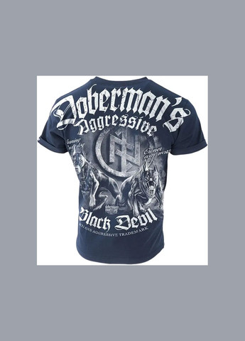 Синя футболка black devil 2 ts198gst Dobermans Aggressive