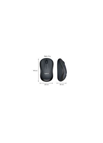 Мишка (910-004878) Logitech M220 Silent Grey (366661972)