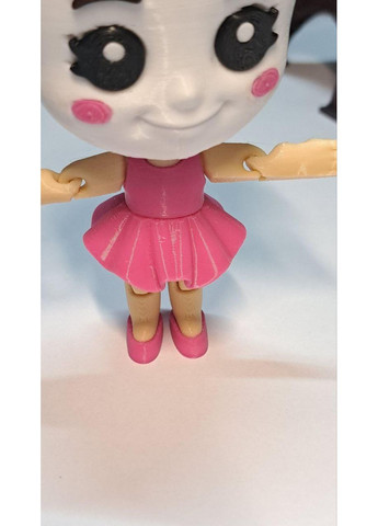 Трендова іграшка "Ballerina Capuccina Brainrot" 3D друк No Brand (372125270)