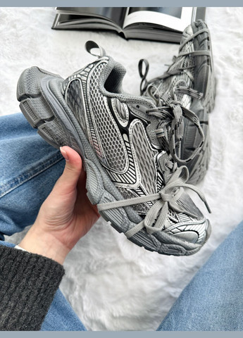 Кроссовки женские и мужские Balenciaga 3XL Grey | Баленсиага 3ХЛ серые No Brand серые демисезоны (341264131)
