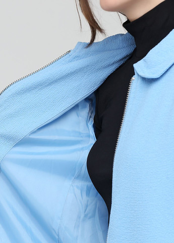 Блакитне демісезонне Пальто Monki