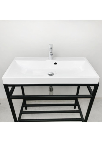 Раковина, умивальник STRENG NEW, штучний камінь, прямокут. Adamant (365748495)