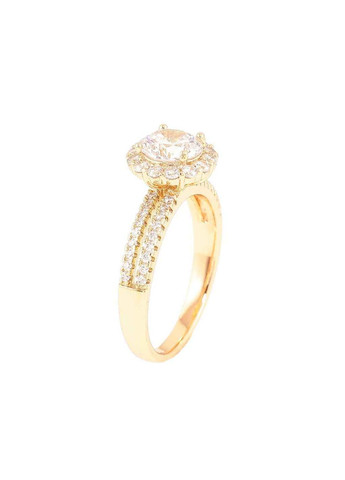 Кольцо Позолота 18K «Инкрустация цирконием» (261067) р.19.5 Xuping Jewelry (356456283)