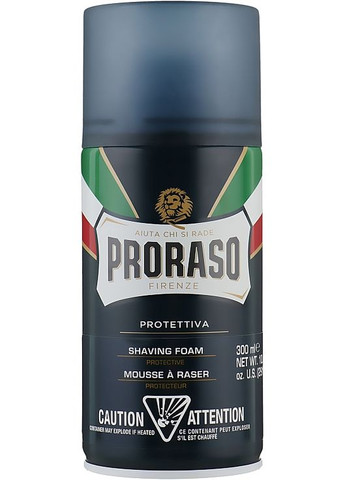 Піна для гоління з алое та вітаміном Е Blue Line Shaving Foam 300ml (348989-54266) Proraso (368649719)