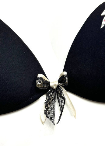 Чорний бюстгальтер Moschino