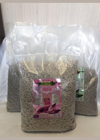Наповнювач TOFU. Аромат квітучої сакури 2,5 кг No Brand (320950071)